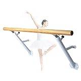 Studio Ballet Barre Stick, Mobil Balettstång Justerbar höjd Fristående Dansträningsutrustning för hemmaträning Konditionsträning (Färg: Rosa, Storlek: 2 m)