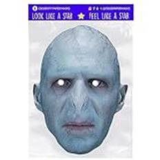 Ralph Fiennes mask Lord Voldemort kändis ansiktsmasker skådespelare Harry Potter med elastiskt pannband