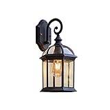 Wall Lighting, Antique Classic Outdoor Wall Lantern Waterproof V-intage Garden Wall Lamp 1-Lights E27 Courtyard Decoration Aluminum Alloy Wall Sconce Home Exterior Wall Hanging Spotlight Bed Lofty