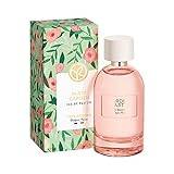 Yves Rocher PLEINES NATURES Eau de Parfum Garden Party, blommig parfym med ros och mynta, 1 x sprayflaska 100 ml