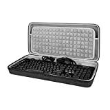 Geekria Tangentbord i full storlek, hårt skal resväska för 104 ~ 108 knappdator mekaniskt spel trådlöst bärbart tangentbord, kompatibel med Corsair K100 RGB mekaniskt, K95 RGB Platinum