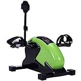 Elektrisk pedal Mini-rehabiliteringsmaskin Motionscykel Arm- och bentränare,Rehabiliteringscykel, Bärbar rehabiliteringsutrustning för övre och nedre extremiteter (B)