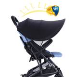 Universal Canopy Extender Sun Stroller Retractable Canopy For Baby Stroller Carrier Anti-Uv Awning