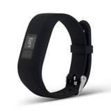 Silikon Watch Band för Garmin Vivofit 3 - Svart