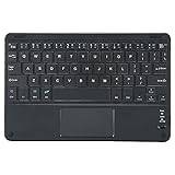 Trådlöst Bluetooth-tangentbord, Slim Portable Keyboard, Universal Keyboard, Small Keyboard, With Built-in Touchpad, Feets Design, For Laptop, Computer, Desktop