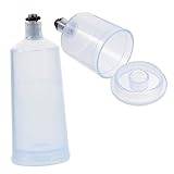 TEHAUX 2 St Glasflaska Metalldel Flaska Sprayflaska Konserveringsmedel Dispenseringsflaskor Syrgasinjektion Plastbehållare Portion Flaskbehållare Metallbehållare Färgflaska