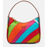 Pucci Small printed leather-trimmed shoulder bag - multicoloured - One size fits all