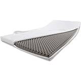 Alanpur® Massage: Kallskummadrass rullmadrass madrassförhöjning madrassförstärkning bäddmadrass (80 x 200 cm)