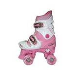 Rollo Pink Kids Quad Roller Skates