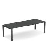 EMU - Round Table, Steel Top Antique Iron - Grå - Matbord utomhus - Metall