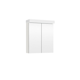 Softlight spegelskåp två dörrar velvet greige Eluttaget vänster 71,5x21x60cm