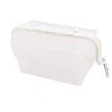 GeRRiT silikon lunchlåda Bento box, hopfällbara förvaringsbehållare, hopfällbar silikon matförvaringsbehållare, uppvärmbar och kylbar matförvaring låda