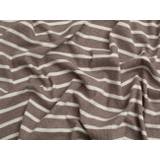 Minerva Core Range Yarn Dyed Heavy Cotton Rib Stretch Knit Fabric