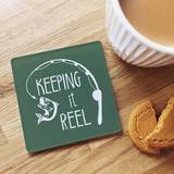 Father's Day 'Keeping It Reel' Coaster