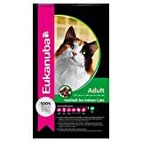 Eukanuba Anti-hårbollar kattmat – premium torrfoder för att minska hårbollar, 2 kg