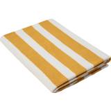 Magasin Beach Towel 100x180 old Gold/starwhite Stripe Gots NO_SIZE Handdukar