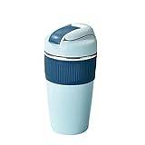 ASADFDAA termosflaska 350/48 0ml Kaffekopp Office Vacuum Cup Water Cup Cup Kaffe Kopp Thermos Cup (Size : 480ml, Color : Blu)