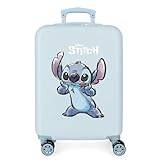 Disney Stitch barnresväska kabinväska medium resväska set hårt ABS sidokombinationslås 28,4 l 2 kg 4 dubbla hjul bagage joumma handväskor, stygg, Maleta cabina, Resväska