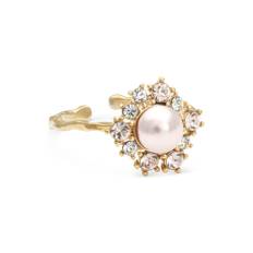Lily And Rose Emily Pearl Ring - Rosaline (Guld) 30652