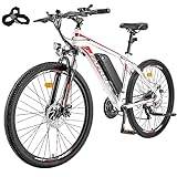 Fafrees Hailong-One E Bike män mountainbike 26, batteri 36 V/13 AH, 25 km/h Pedelec MTB, [Official ] E-cykel damer elektrisk cykel vuxna, stadscykel elcykel Shimano 21