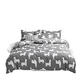 Hdbcbdj plyschfilt Bedding Sets Sheep Duvet Cover Sets Bed Flat Sheet Twin Full Queen King Quilt Cover Set Single Blanket