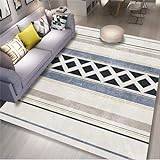 DJHWWD babymatta halkfri matta kontor rektangulär matta vardagsrum soffa matta fläckbeständig lekmatta för spädbarn lekmatta 60 x 90 cm