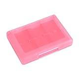 Game Memory Card Case, 28 I 1 PP Plast Game Card Case Hållare För 3DS DSL DSI LL, Cartridge Storage Box(rosa)