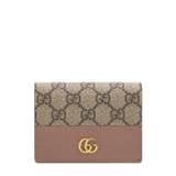 Gg Marmont Canvas & Leather Wallet