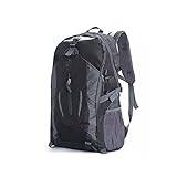 ASADFDAA ryggsäck Classic Travel Backpack Men Waterproof Hiking Computer Laptop Backpack Bag Men School Sport Backpack Men Outdoor Bag Wome (Color : Schwarz)