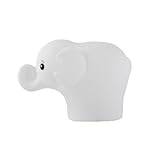 GXFCAI Elefant nattlampa för barn, USB-uppladdningsbar elefant barnkammare natt lugna och baby för läslampor, bekväm att