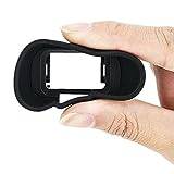 Mjuk silikon lång kamera ögonkopp okular sökarskydd reservdelar för Sony A1 Alpha 1 ILCE-1 ersätter FDA-EP19 ögonkopp reservdel