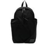 Jil Sander - ryggsäck med ficka - herr - kalvskinn/ECONYL® - one size - Svart
