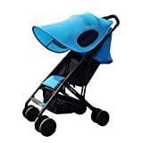 Solskydd för barnvagn universell barnvagn baldakin vattentät buggy solskydd barnvagn parasoll brett UV-skydd markis UPF 50 solskydd för barnvagn barnvagn buggy barnvagn
