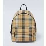 Burberry Burberry Check backpack - beige - One size fits all
