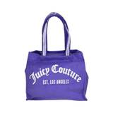Juicy Couture, Väska, Dam, Lila, ONE Size, Lila Handduk Shopper Väska