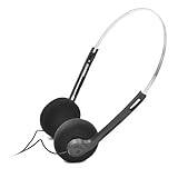 Retro bygel hörlurar Mp3 Walkman bärbar trådbunden sport mode hörlurar fotorekvisita liten I6A7
