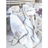 Överkast pläd quilt Alimente Jeanne d´Arc Living shabby chic lantlig stil