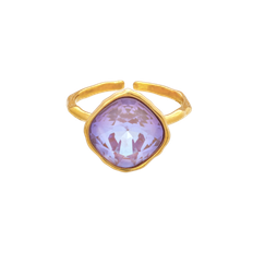 Lily And Rose Love Square Ring - Hortenzia 30584 (Guld)