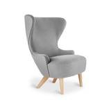 Tom Dixon - Wingback Micro Chair, Tyg: Cat C. Hallingdal 65-0130, Ben: Naturell - Fåtöljer