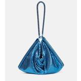 Rabanne Tube metal shoulder bag - blue - One size fits all