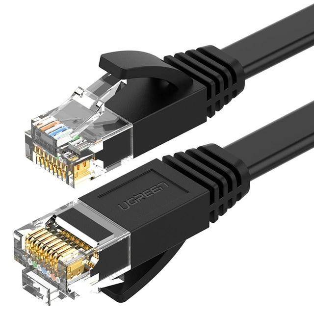 TRIXES 50M de Cable de Conexión Red LAN Ethernet CAT5e RJ45