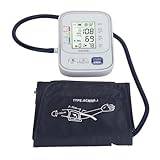 Digital överarms Blodtrycksmätare med LCD-skärm, Exakt Känslig Pulsmätare, Automatisk överarms Blodtrycksmätare, Lätt Att Använda, Bp-monitor för Hemmabruk (Inkluderar sändning)