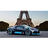 Bugatti Divo 6 – filmaffisch – bästa konstkonst reproduktion kvalitet väggdekoration present – A2-affisch (59/42 cm) – högglansigt fotopapper