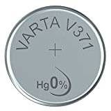 VARTA 14501371 – knappcellsbatteri V371 med 1,5 volt, kapacitet 44 mAh, kemiskt system silveroxid, för vardagliga elektroniska enheter för att säkerställa optimal strömförsörjning
