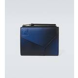Loewe Puzzle Slim leather wallet - blue - One size fits all
