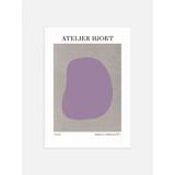 Lilac Oval Poster