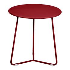 Fermob - Cocotte Occasional Table Chili 43 - Småbord och sidobord utomhus - Röd - Metall