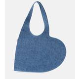 Coperni Heart Mini denim tote bag - blue - One size fits all