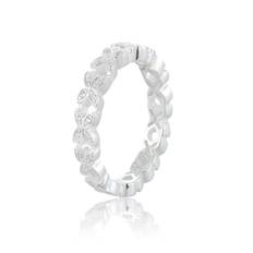 Gynning Jewelry Sparkling Ellipse Mini Ring S223 - 18,5