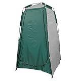 Camping duschtält Pop Up 120 x 120 x 190 cm, duschtält, omklädningstält, polyester, utomhus, mobilt omklädningstält, toaletttält, campingtoalett, vikbar, bärbar, kan användas som utomhustoalett,